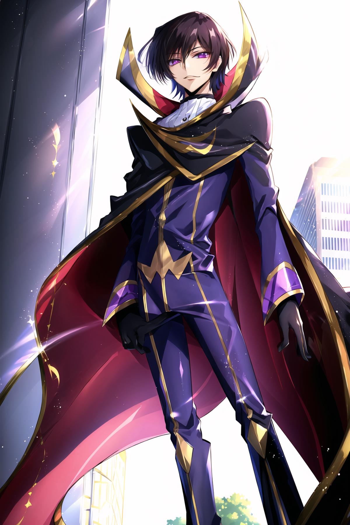 Tsumasaky] Lelouch Lamperouge - Code Geass - V1, Stable Diffusion LoRA